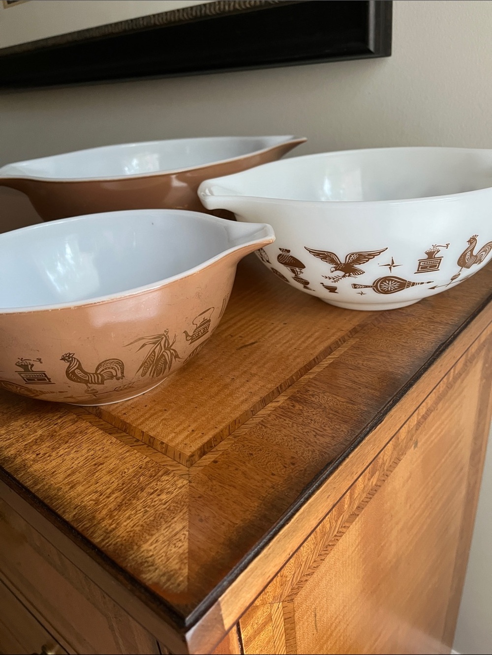 Better hurry! Vintage Pyrex-Style Mixing Bowls Set. I’m moving soon!